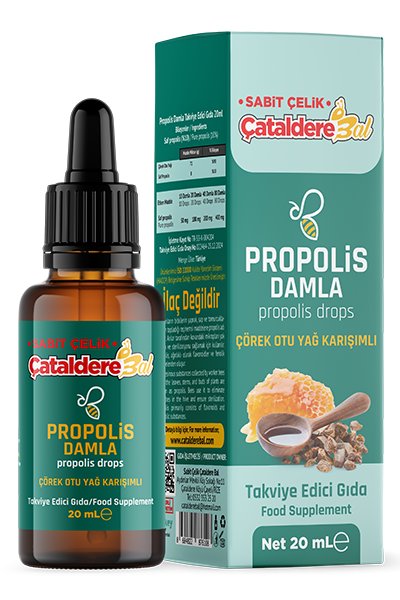 Çörek Otlu Propolis Damla